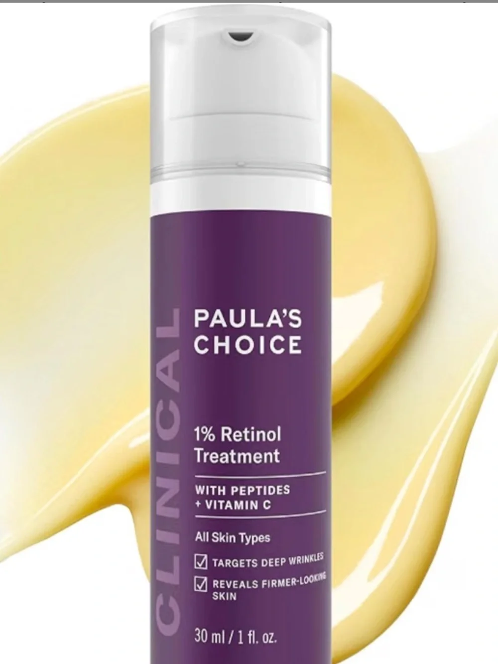 Paula's Choice 1% Retinol Treatment Serum - full sized 1oz lot/2 new sealed